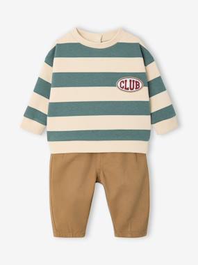 -Set sweatshirt and trousers for baby