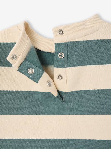 Set sweatshirt and trousers for baby emerald green - vertbaudet enfant 