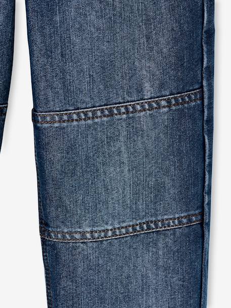 Jean battle indestructible morphologie medium denim brut+denim gris - vertbaudet enfant 