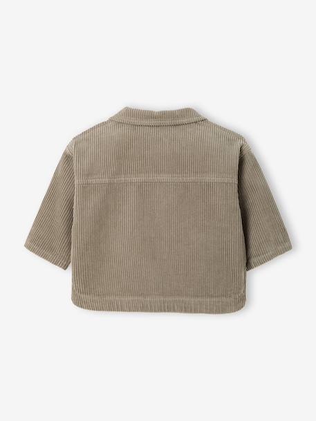 Ensemble surchemise et T-shirt bébé personnalisable khaki - vertbaudet enfant 