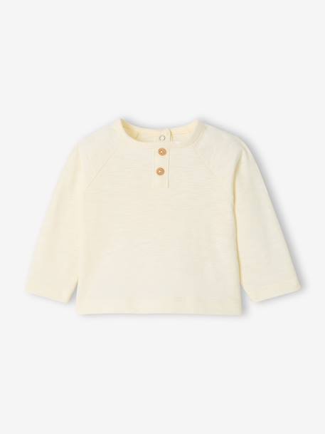 Ensemble surchemise et T-shirt bébé personnalisable khaki - vertbaudet enfant 