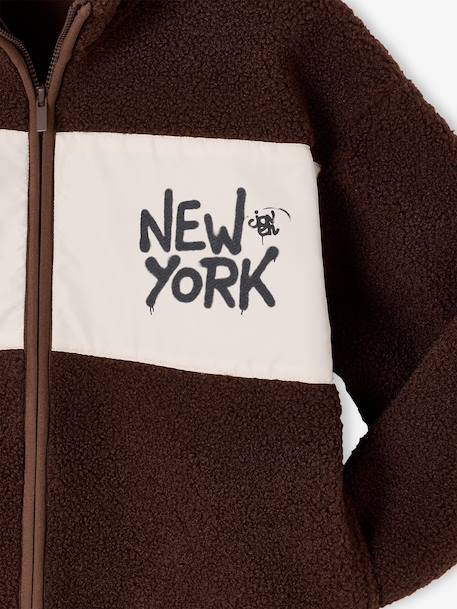 Zip-up sweatshirt for boys hazel - vertbaudet enfant 