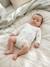 Pack of 5 long-sleeved bodysuits for baby boys ecru - vertbaudet enfant 
