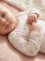 Pack of 3 long-sleeved bodysuits for baby ecru - vertbaudet enfant 
