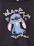 Hooded Lilo and Stitch sweatshirt for girls anthracite - vertbaudet enfant 