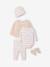 Ensemble 4 pièces bébé mixte beige chiné - vertbaudet enfant 