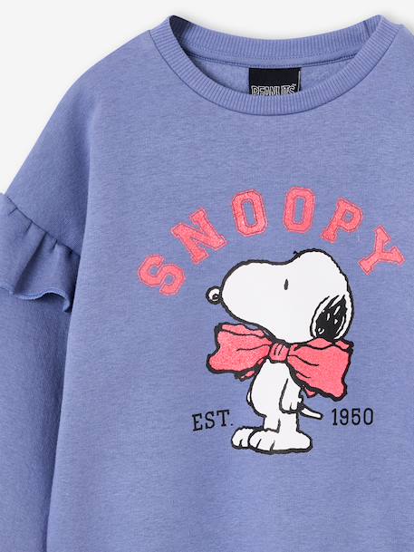 Snoopy sweatshirt for girls chambray blue - vertbaudet enfant 