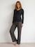 Nursing Special Pyjamas anthracite+night blue - vertbaudet enfant 