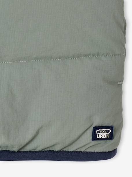 Doudoune sans manches réversible garçon lichen - vertbaudet enfant 