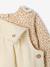 Dungaree set and bodysuit for baby girls vanilla - vertbaudet enfant 