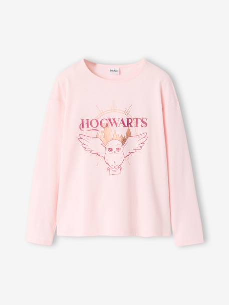 Long-sleeved T-shirt HARRY POTTER for girls pale pink - vertbaudet enfant 