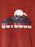 Hooded sweatshirt for boys tomato red - vertbaudet enfant 
