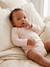 Lot de 3 bodies manches longues bébé fille rose pâle - vertbaudet enfant 