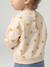 Sweatshirt with leopard print taupe+vanilla - vertbaudet enfant 