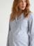 Maternity and nursing nightdress sky blue - vertbaudet enfant 