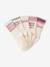 Lot de 5 chaussettes fille écru - vertbaudet enfant 