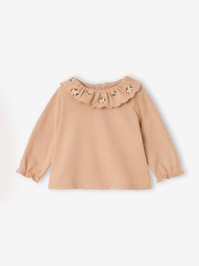 T-shirt manches longues bébé fille - vertbaudet enfant Bébé-T-shirt, sous-pull-T-shirt manches longues bébé fille