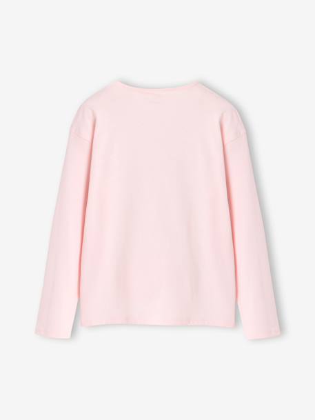 Long-sleeved T-shirt HARRY POTTER for girls pale pink - vertbaudet enfant 