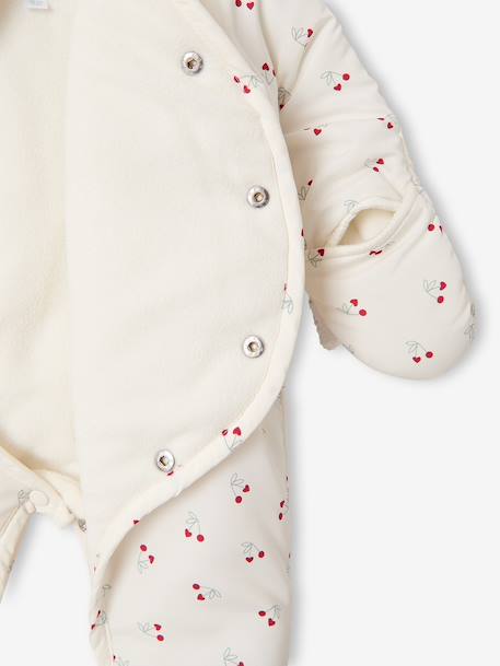 Newborn pramsuit ecru - vertbaudet enfant 