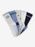 Lot de 5 chaussettes garçon gris chiné - vertbaudet enfant 