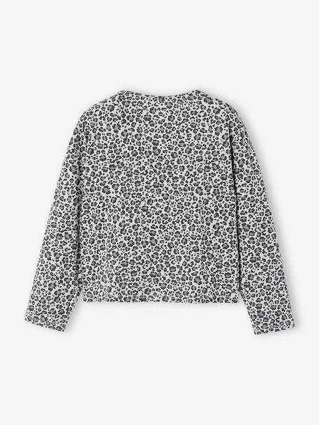 Pack of 2 pyjamas for girls marl grey - vertbaudet enfant 