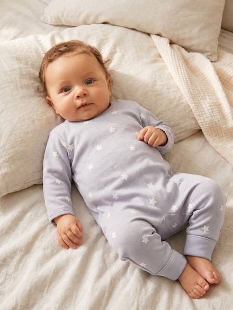 Lot de 2 dors-bien bébé ouverture dos bleu ciel - vertbaudet enfant 