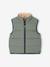 Reversible puffer gilet for boys lichen - vertbaudet enfant 