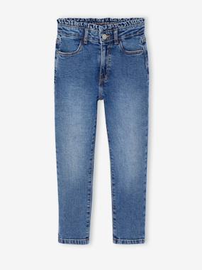 Fille-Jean slim fille morphologie large