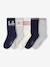 Pack of 5 sports socks for girls marl grey - vertbaudet enfant 