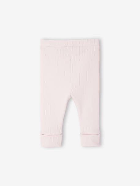 Legging bébé naissance évolutif beige+brun+marine+ROSE CLAIR UNI+rose pâle+vert sauge - vertbaudet enfant 