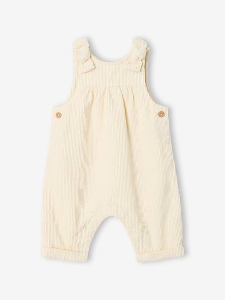 Ensemble salopette et body bébé fille vanille - vertbaudet enfant 
