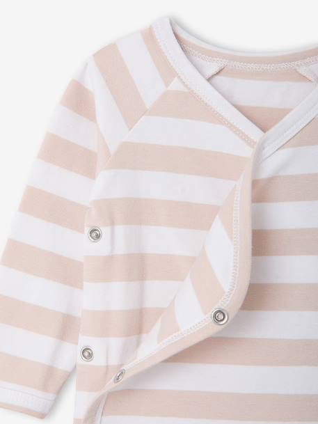 Ensemble 4 pièces bébé mixte beige chiné - vertbaudet enfant 