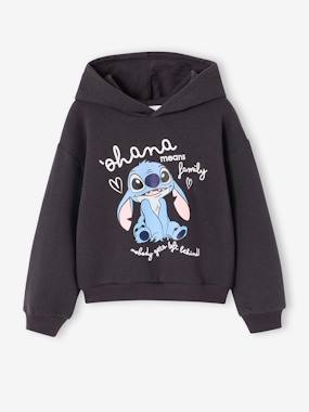 -Hooded Lilo and Stitch sweatshirt for girls