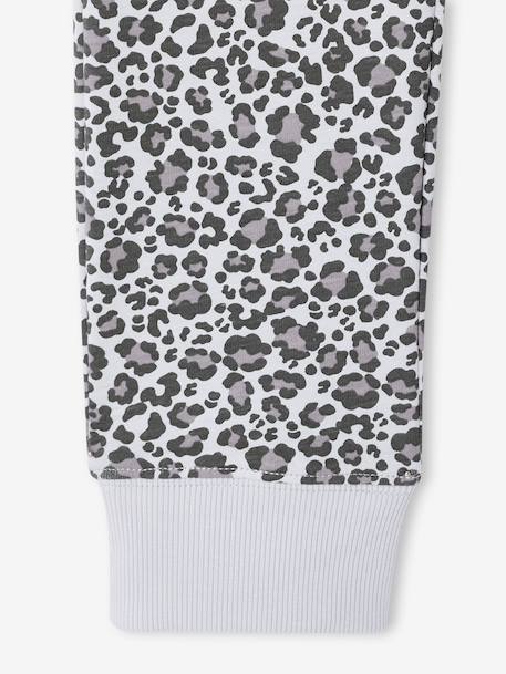 Pack of 2 pyjamas for girls marl grey - vertbaudet enfant 