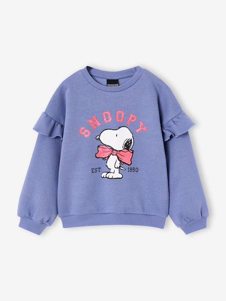 Snoopy sweatshirt for girls chambray blue - vertbaudet enfant 