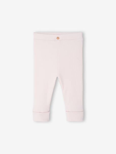 Progressive leggings for Babies, BASICS 6629+beige+dark brown+navy blue+pale pink+sage green - vertbaudet enfant 