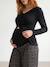 Nursing Special Pyjamas anthracite+night blue - vertbaudet enfant 