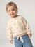Sweatshirt with leopard print taupe+vanilla - vertbaudet enfant 