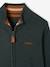 High Neck Jacket with Zip, for Boys Blue+marl green+White/Red - vertbaudet enfant 