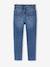 Jean slim fille morphologie large bleu moyen - vertbaudet enfant 