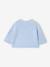 Knitwear jumper with side opening for newborn sky blue - vertbaudet enfant 