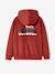 Hooded sweatshirt for boys tomato red - vertbaudet enfant 