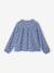 Chemise file gaze de coton imprimée personnalisable blanc imprimé+bleu chambray+écru - vertbaudet enfant 