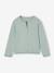 Fine Knit Basics Cardigan for Girls anthracite+dusky pink+emerald green+grey blue+marl beige+navy blue+plum+vanilla+yellow - vertbaudet enfant 