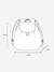 Personalised baby girls cotton muslin backpack beige - vertbaudet enfant 