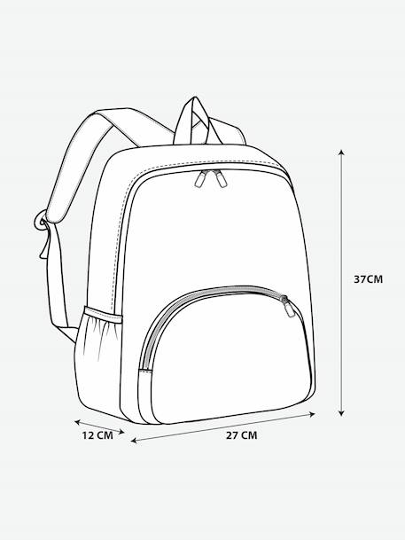 Personalised backpack for girls blue - vertbaudet enfant 