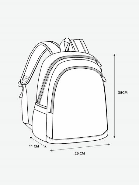 Backpack for boys deep blue - vertbaudet enfant 