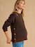 Maternity and nursing jumper Clara chocolate - vertbaudet enfant 