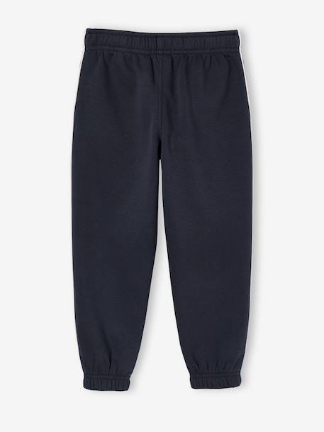 Jogging trousers for boys bordeaux red+slate grey - vertbaudet enfant 