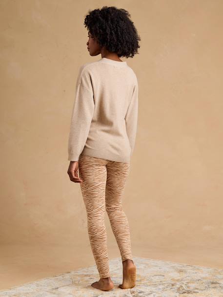 Wrap-front set for pregnancy marl beige - vertbaudet enfant 